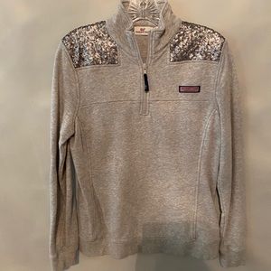 Size S Gray Vineyard Vines Pullover